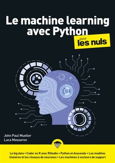 Front cover_Le machine learning avec Python pour les nuls