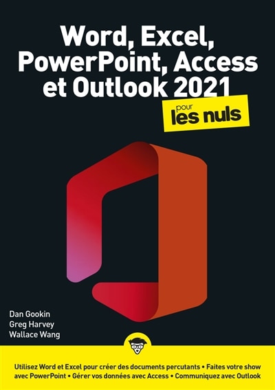 Couverture_Word, Excel, PowerPoint & Outlook 2021 pour les nuls
