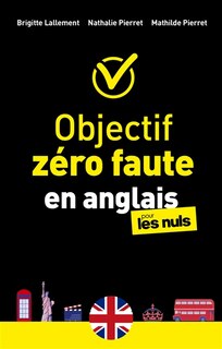 Front cover_Objectif zéro faute en anglais pour les nuls