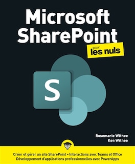 Front cover_Microsoft SharePoint pour les nuls