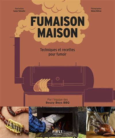 Couverture_Fumaison maison : techniques et recettes pour fumoir