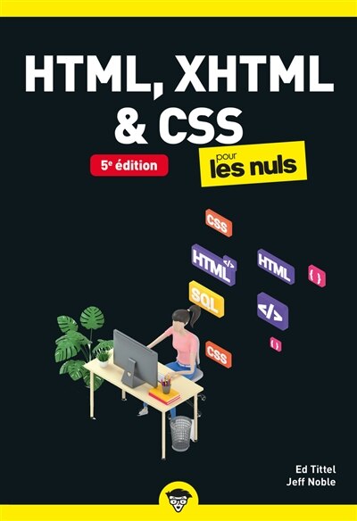 Front cover_HTML, XHTML & CSS pour les nuls