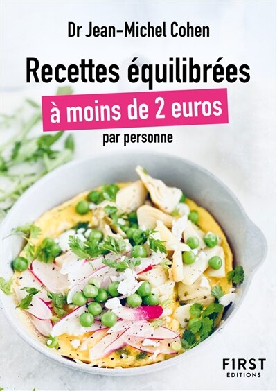 Front cover_Recettes équilibrées à moins de 2 euros par personne