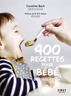 Front cover_400 recettes pour bébé