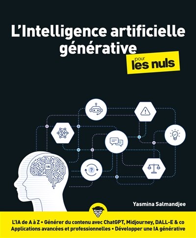 Couverture_L' intelligence artificielle générative pour les nuls