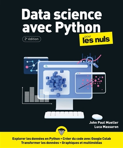 Front cover_Data science avec Python pour les nuls