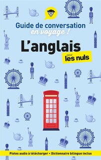 Couverture_L'anglais pour les nuls en voyage ! : guide de conversation