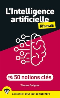 Couverture_L'intelligence artificielle pour les nuls en 50 notions clés