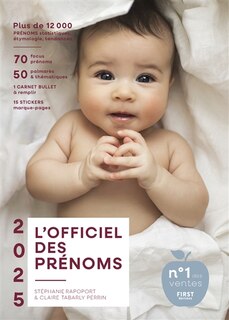 Front cover_L' officiel des pr&eacute;noms 2025