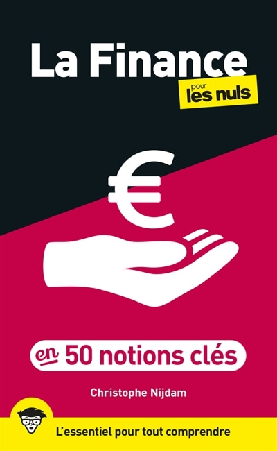 Couverture_La finance pour les nuls en 50 notions clés : l'essentiel pour tout comprendre