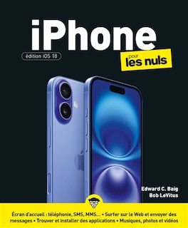 Front cover_iPhone pour les nuls : édition iOS 18