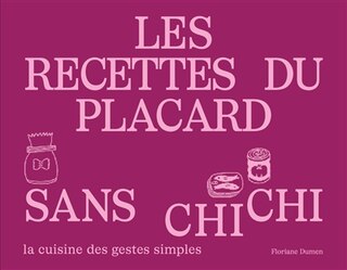 Front cover_Les recettes du placard sans chichi