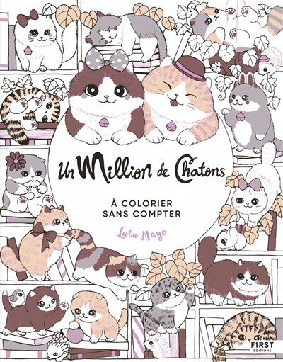 Couverture_Un million de chatons : à colorier sans compter