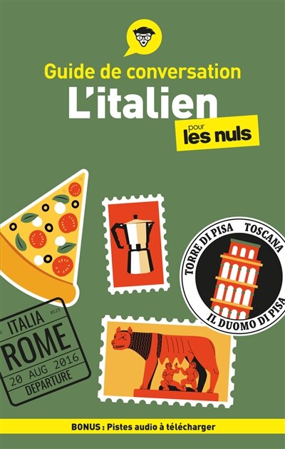 Front cover_Guide de conversation - l'italien pour les nuls 6e ed