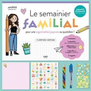 Couverture_Le semainier familial