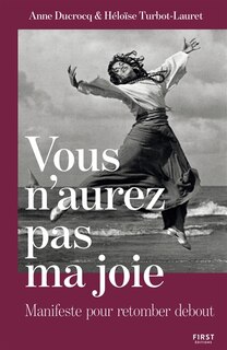 Front cover_Vous n'aurez pas ma joie
