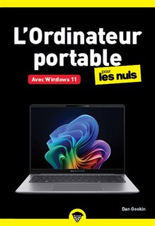 Front cover_L' ordinateur portable avec Windows 11 pour les nuls