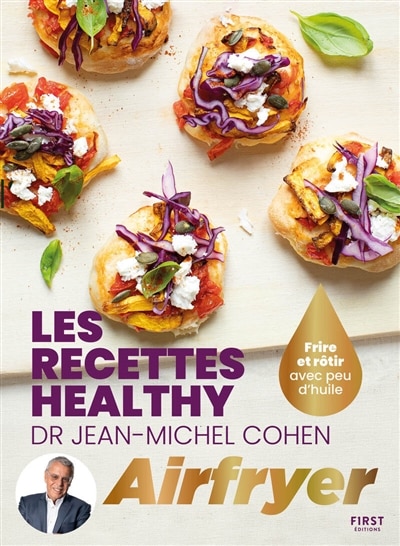Couverture_Les recettes healthy du Dr Jean-Michel Cohen à l'airfryer