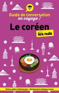 Front cover_Le cor&eacute;en pour les nuls en voyage !