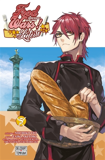 Front cover_Food wars = Shokugeki no Sôma : l'étoile, Vol. 5. Un ange à problèmes