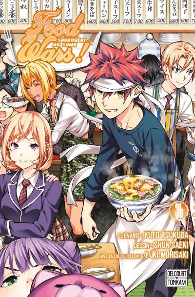 Front cover_Food wars = Shokugeki no Sôma, Vol. 36