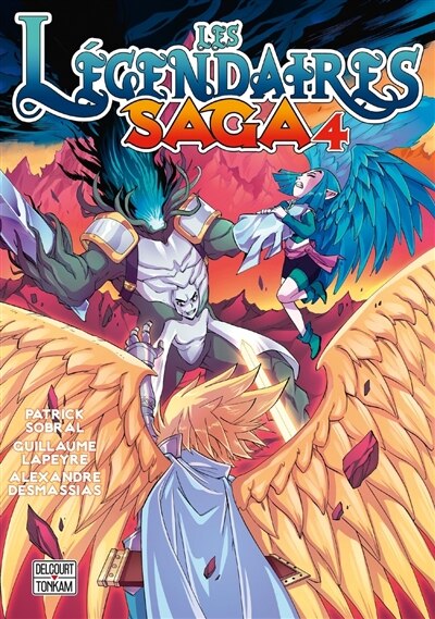 Couverture_Les L&eacute;gendaires : saga, Vol. 4
