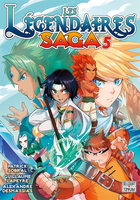 Couverture_Les Légendaires : saga Tome 5
