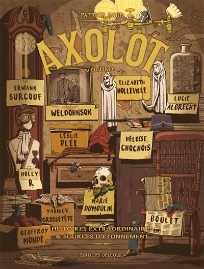 Front cover_Axolot : histoires extraordinaires & sources d'étonnement, Vol. 5