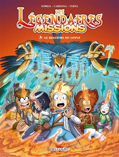 Couverture_Les Légendaires : missions Tome 3 Le registre du lotus