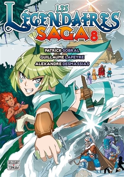 Couverture_Les Légendaires : saga Tome 8