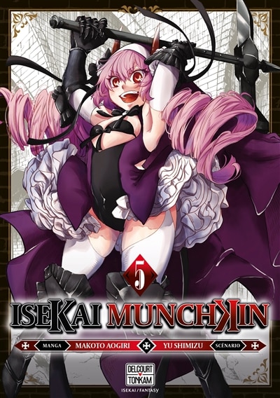 Front cover_Isekai Munchkin, Vol. 5