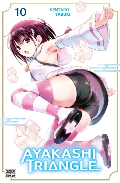 Front cover_Ayakashi triangle, Vol. 10