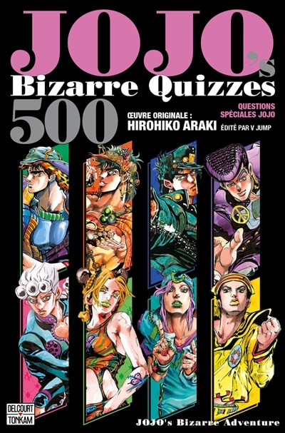 Front cover_Jojo's Bizarre quizzes 500