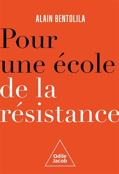 Front cover_Pour une école de la résistance : nul n'en sortira crédule et vulnérable