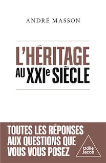 Couverture_L' héritage au XXIe siècle
