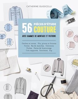 Front cover_56 pièces d'étude couture avec gammes de montage et patrons