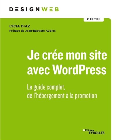 Front cover_Je crée mon site avec WordPress
