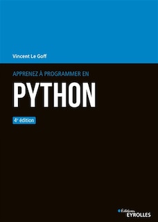 Couverture_Apprenez à programmer en Python