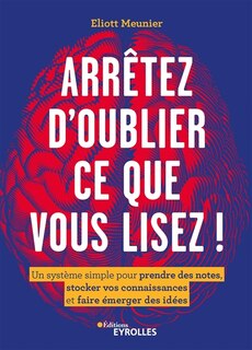Front cover_Arrêtez d'oublier ce que vous lisez !