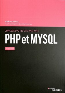 Front cover_Concevez votre site web avec PHP et MySQL