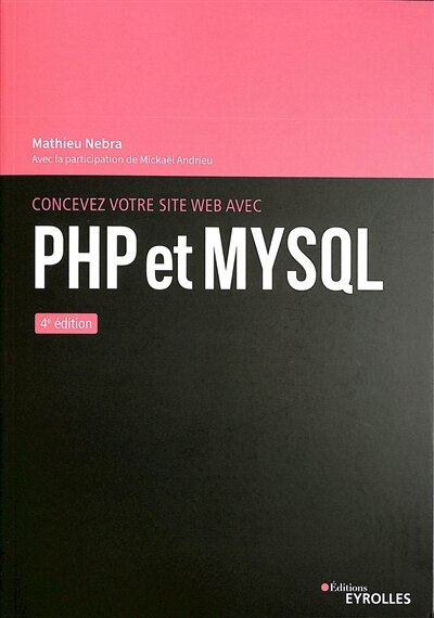 Front cover_Concevez votre site web avec PHP et MySQL