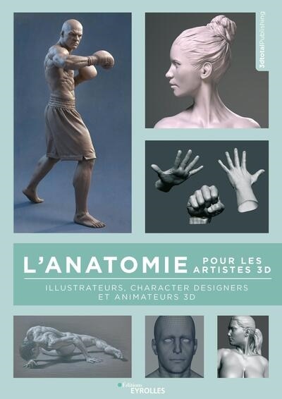 Front cover_L' anatomie pour les artistes 3D