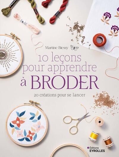 Front cover_10 leçons pour apprendre à broder