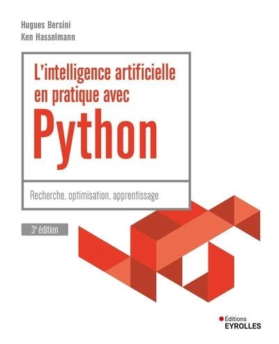 Couverture_L'intelligence artificielle en pratique avec Python : recherche, optimisation, apprentissage