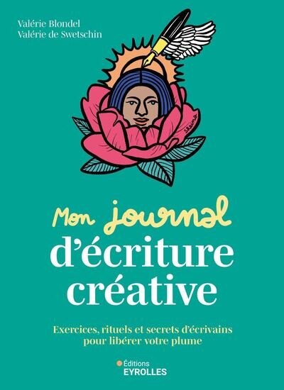 Couverture_Mon journal d'écriture créative : exercices, rituels et secrets d'écrivains pour libérer votre plume