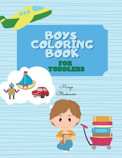 Front cover_Boys Coloring Book For Toddlers