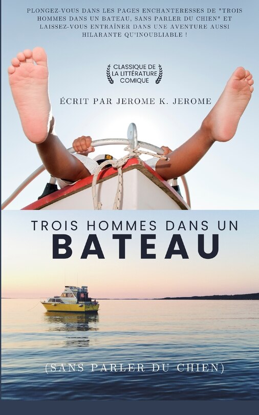 Front cover_Trois hommes dans un bateau (sans parler du chien) (Traduit)