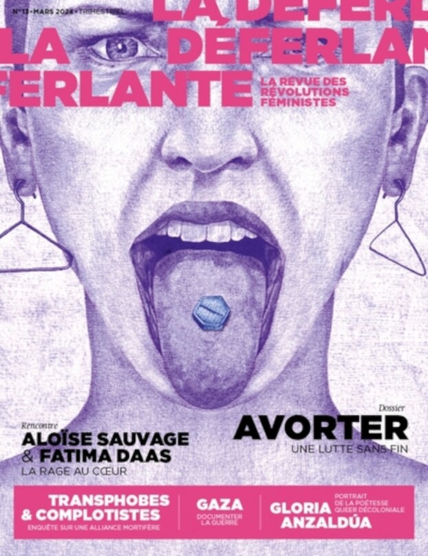 Front cover_La Déferlante, n°13. Avorter : une lutte sans fin