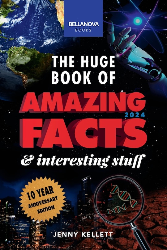 Front cover_The Huge Book of Amazing Facts & Interesting Stuff 2024