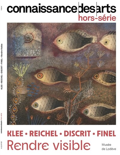 Couverture_Klee, Reichel, Discrit, Finel : rendre visible : Musée de Lodève